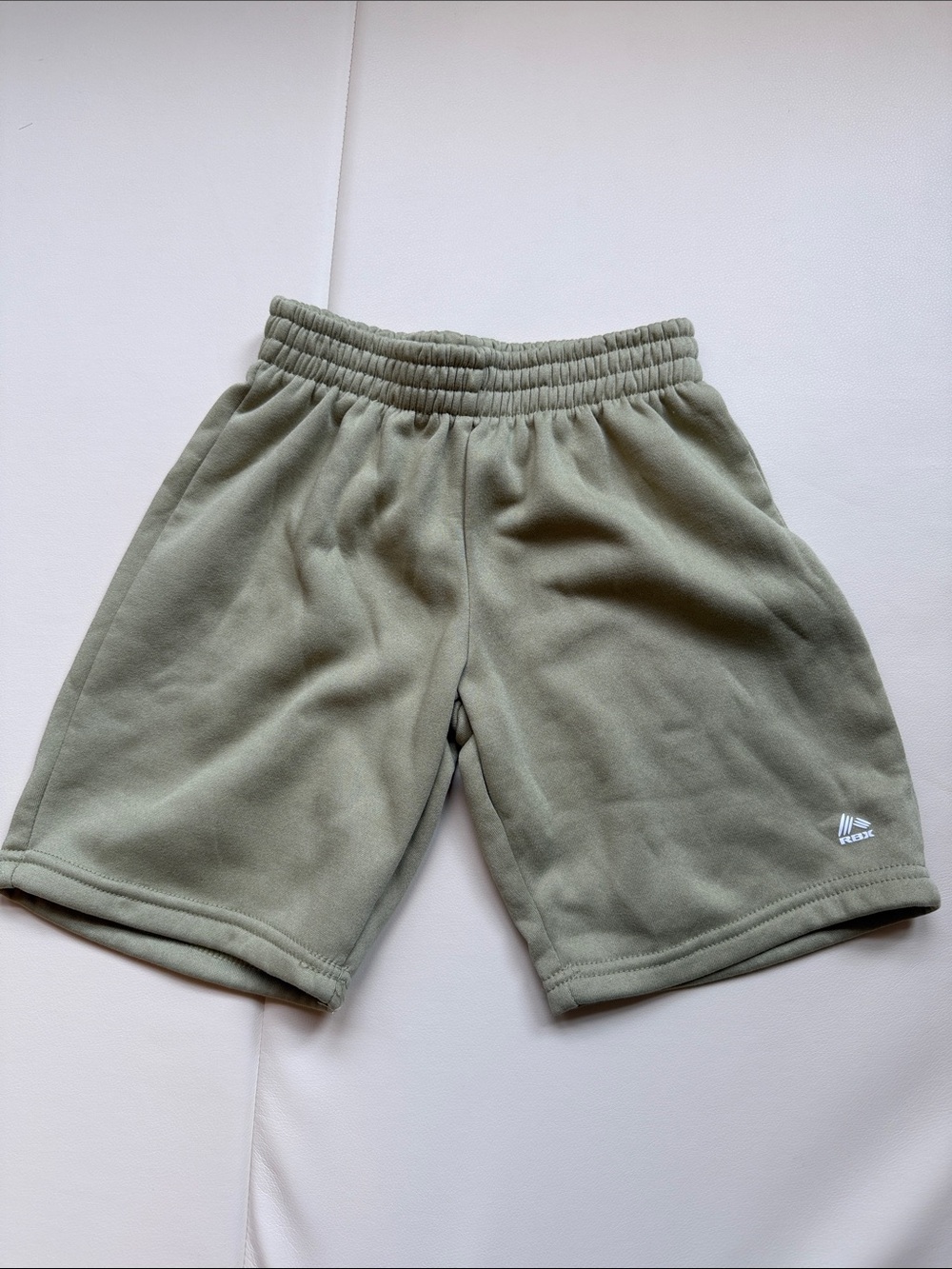 RBX Olive Fleece Shorts for Kids